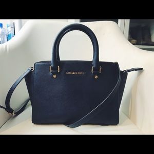 Michael by Michael Kors Navy Blue Selma